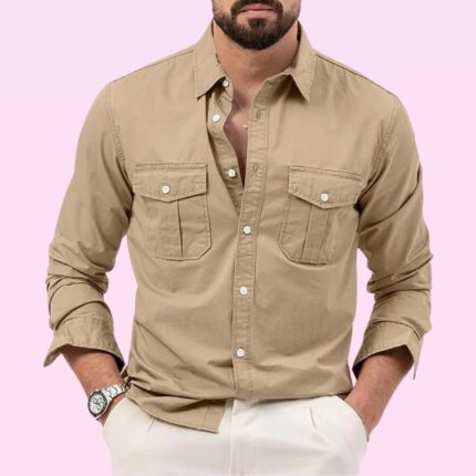 Long Sleeve Dual Pocket Shirt